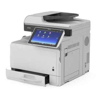 RICOH MP C307SPF MFC STAMPANTE LASER MULTIFUNZIONE A4 COLORE SEMINUOVO meno di 50k