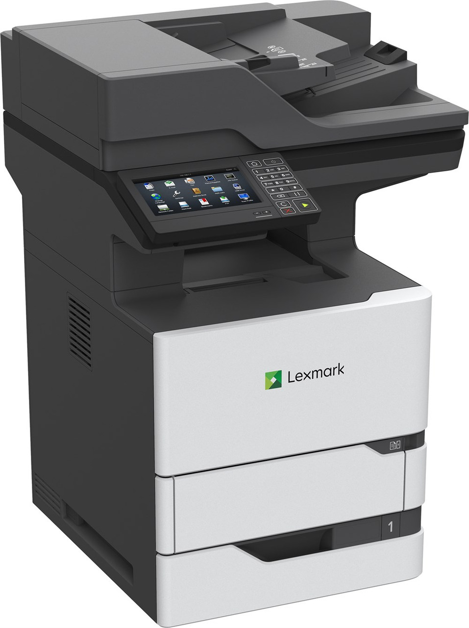 00033 -- 000 (523) LEXMARK MX722DE STAMPANTE MULTIFUNZIONE A4 BIANCO NERO RETE 70ppm - immagine 1