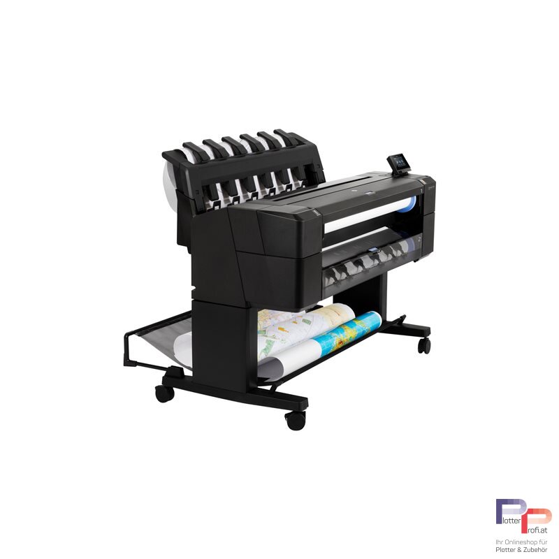 00111 -- 000 (607) PLOTTER HP DESINJET T1530 INKJET GETTO DI INCHIOSTRO COLORI GRANDI FORMATI A0 A1 A2 A3 A4 WIFI - immagine 1