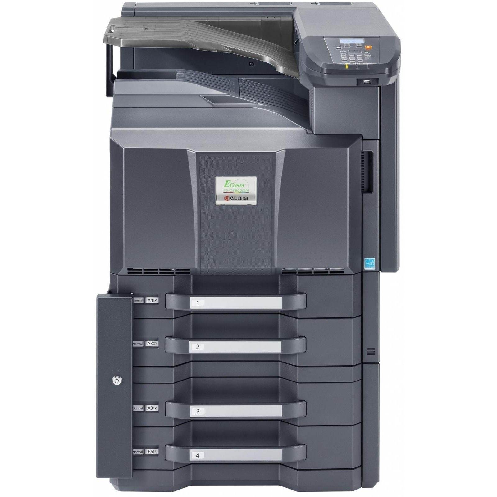229 -- 000 (434) TRIUMPH ADELR P-C4580 STAMPANTE LASER A3 COLORI TONER NUOVI KYOCERA FS-C8600DN - immagine 1