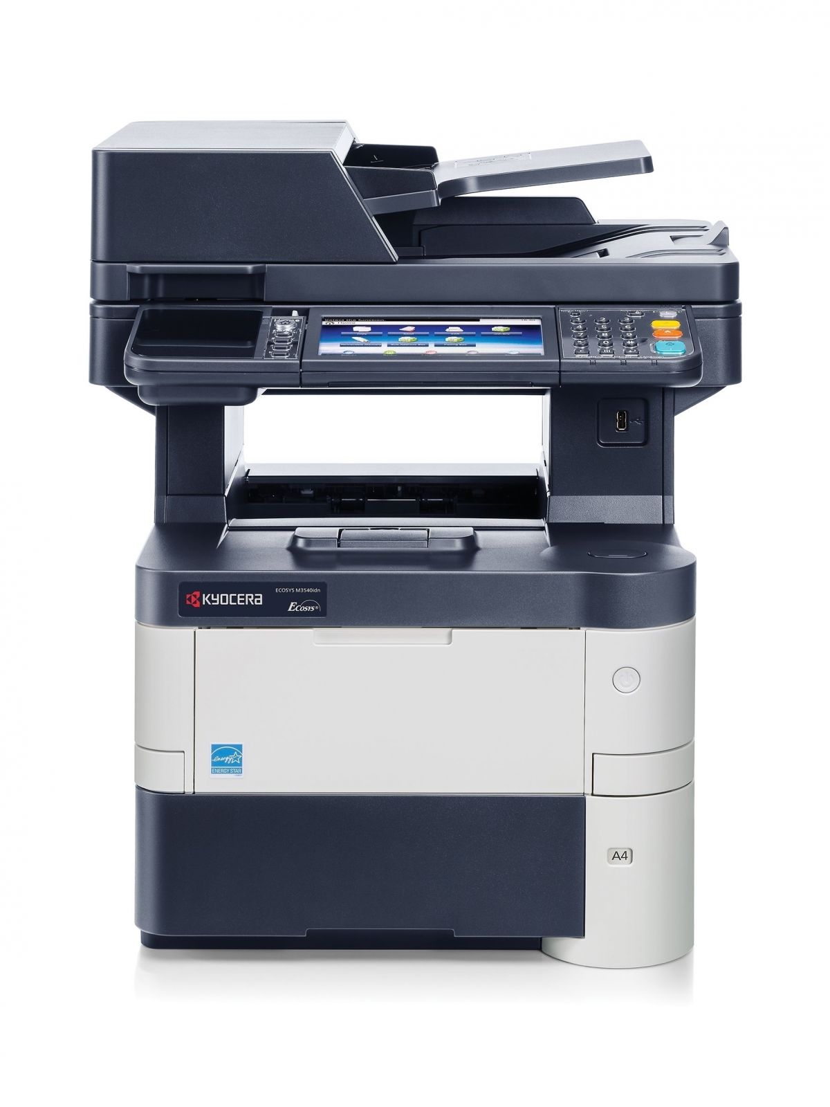 296 -- 000 (135) KYOCERA ECOSYS M3550idn MFP STAMPANTE LASER MULTIFUNZIONE A4 BN RETE F-R - immagine 1
