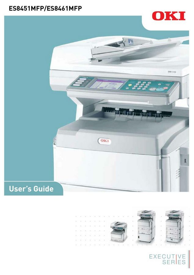 493 -- 000 (233) OKI EXECUTIVE ES8451 MFP STAMPANTE LASER LED MULTIFUNZIONE A3 COLORI ALTA RISOLUZIONE 300GR - immagine 1